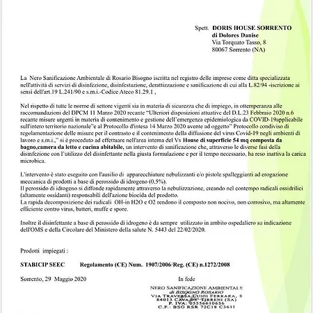 Doris House Półwysep Sorrentyński